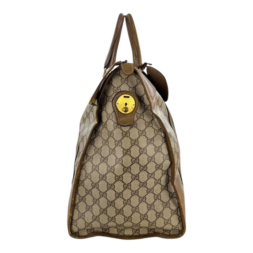 Gucci Vintage Monogram Sherry Line Travel Bag - Picture 3 of 16